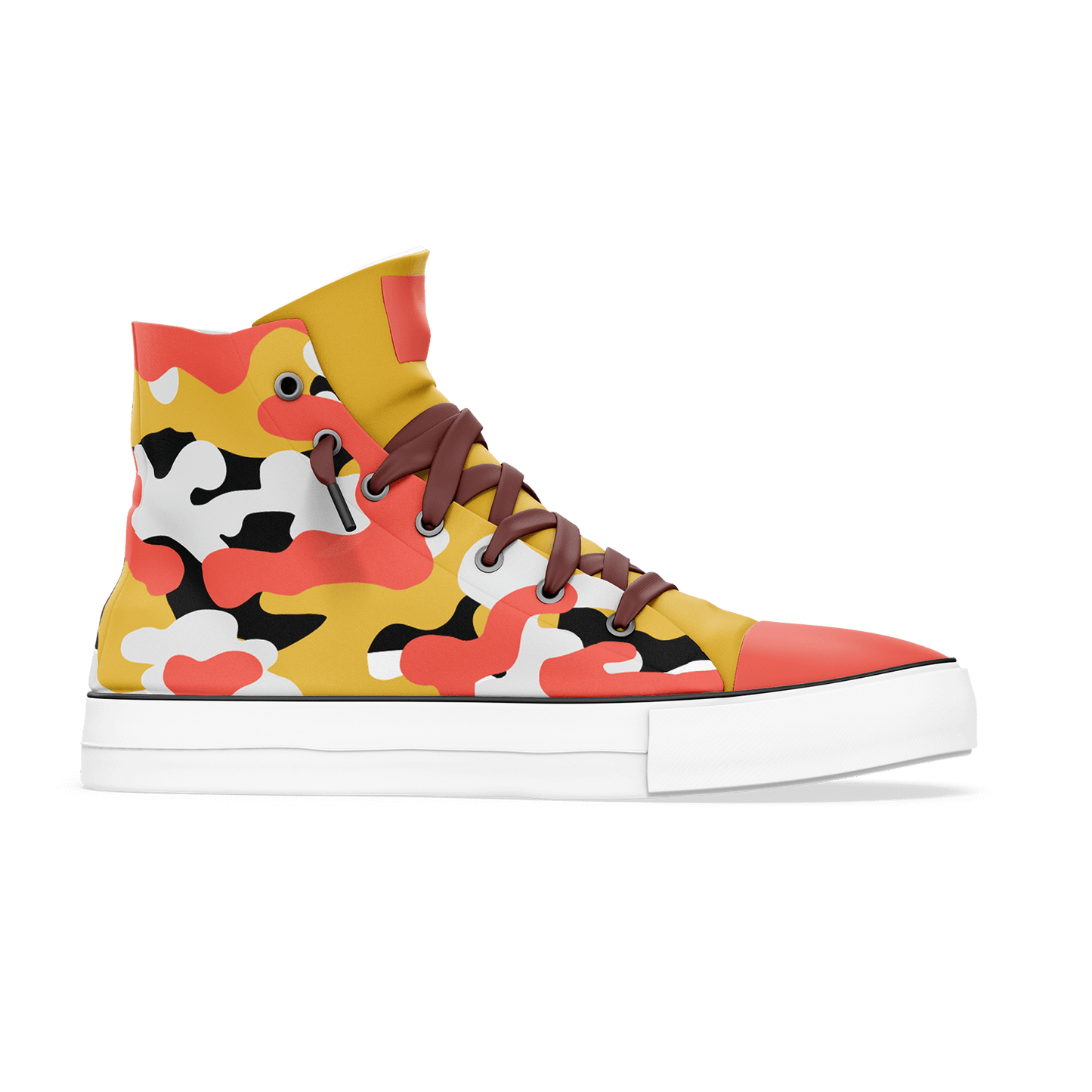 Urban Camouflage Athletic Sneakers