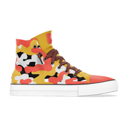 Urban Camouflage Athletic Sneakers